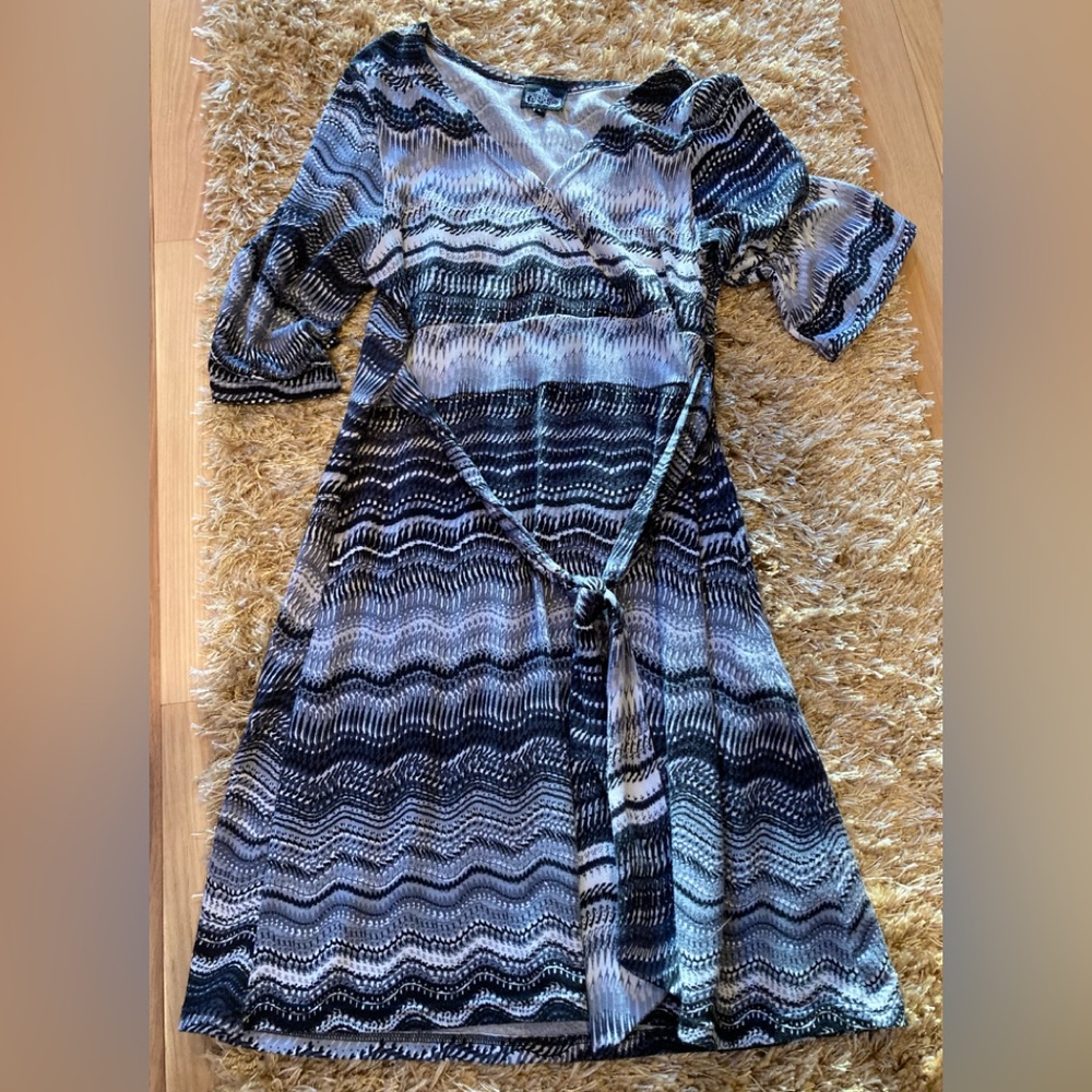 Angie Stretchy Dress Pull over/ belt